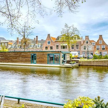 Beautiful Houseboat In The Centre Of Leiden Exterior foto
